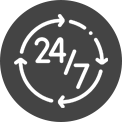 24/7 Support 24/7 Support