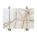 Agora light beige marble slabs polished 2cm front view