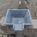Bluestone marble natural stone pool cascade water bowl top