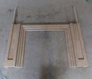 Cappuccino Beige Marble Hand-carved Fireplace Mantel Polished (W)70" (L)74" top view