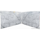 Cosmos white marble slabs polished 2cm slab bookmaching 2 slabs front view