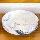 Newyork white marble round sink NTRVS23