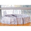 New York white marble vessel sink NTRVS09 W16 L26 H5 side view