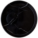 Natural Stone Toros Black Marble Above Vanity Designer Bathroom Sink Polished (D)17.5" (H)6" top view