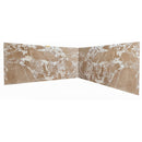 caramelatto beige marble slabs polished 2cm slabs 2 slabs bookmatching front view