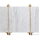 carrara white marble slabs polished 2cm slabs wooden bundle front view