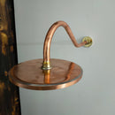 Copper Shower head ,Copper Rainfall Shower Head with Extension Arm