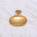 Hammered Brass Wall Mounted Soap Dish