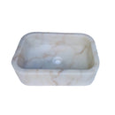 European Sugar Marble Sink Natural Stone Rectangular sink product view