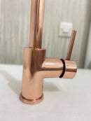 Copper Kitchen Mixer Tap Single Handle - Stylish and Functional Copper Faucet"