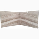 marqueen brown marble slabs polished 2cm 2 bookmatching slabs front view