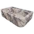 New York Marble Wall-mount Bathroom Sink Ribbed Textured (W)14" (W)24" (H)6" angle view