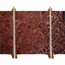 rosso levanto bordeaux marble slabs polished 2cm packed on wooden bundle product shot