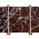 rosso levanto bordeaux marble slabs polished 2cm packed on wooden bundle product shot