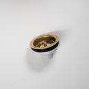 Unlacquered Brass Sink Strainer for Kitchen