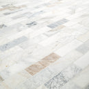 Arabescato Venato White 2"x6" Honed Marble Subway Mesh Mounted Mosaic  Tile - MSI Collection
