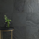 Montauk Black Honed Slate Floor and Wall Tile - MSI Collection