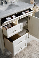 James Martin Brittany 36" Single Bathroom Vanity, Bright White