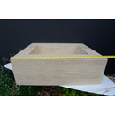 HANDCRAFTED CUSTOM TRAVERTINE SINK (TR-055)