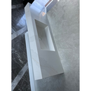 CUSTOM CALACATTA GOLD QUARTZ SINK (QU-041)