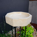 Handmade Travertine Octagon Sink
