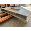HANDCRAFTED CUSTOM TRAVERTINE SINK (TR-100)