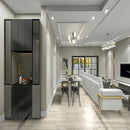 Phallo 22mil Heavy Duty Wear Layer SPC Vinyl Rigid Core 5.08mm Thick, 1mm IXPE Sound P - Pine Collection living room view
