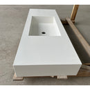 CUSTOM PURE WHITE QUARTZ SINK (QU-056)