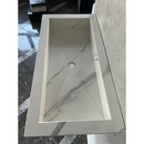 Custom Extra Statuario Polished Porcelain Sink (ES-051)
