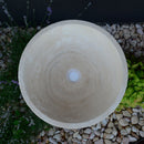 HANDCRAFTED LIGHT BEIGE TRAVERTINE SINK