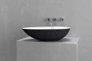 Egg shape vessel sink