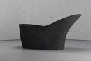 Freestanding slipper shape bathtub