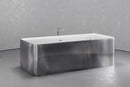Freestanding Rectangular bathtub