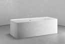 Freestanding Rectangular bathtub