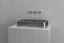 Rectangular vessel sink