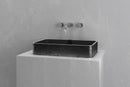 Rectangular vessel sink