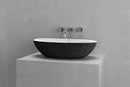Oval vessel sink