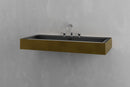 Wall Mounted Rectangular Bathroom Sink