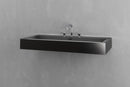 Wall Mounted Rectangular Bathroom Sink