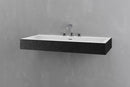 Wall Mounted Rectangular Bathroom Sink