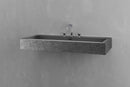 Wall Mounted Rectangular Bathroom Sink