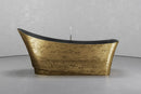 Freestanding boat shape bathtub