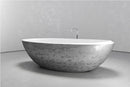 Freestanding Oval bathtub