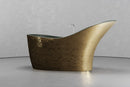 Freestanding slipper shape bathtub