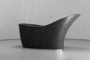 Freestanding slipper shape bathtub