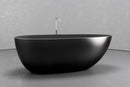 Freestanding egg shape bathtub