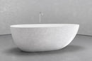 Freestanding egg shape bathtub