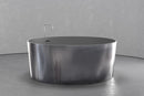 Freestanding round soaking tub