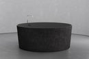 Freestanding round soaking tub