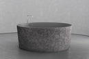 Freestanding round soaking tub
